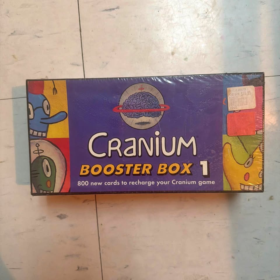 Cranium Booster Box 1 Expansion Pack 800 Sealed Cards Sealed
