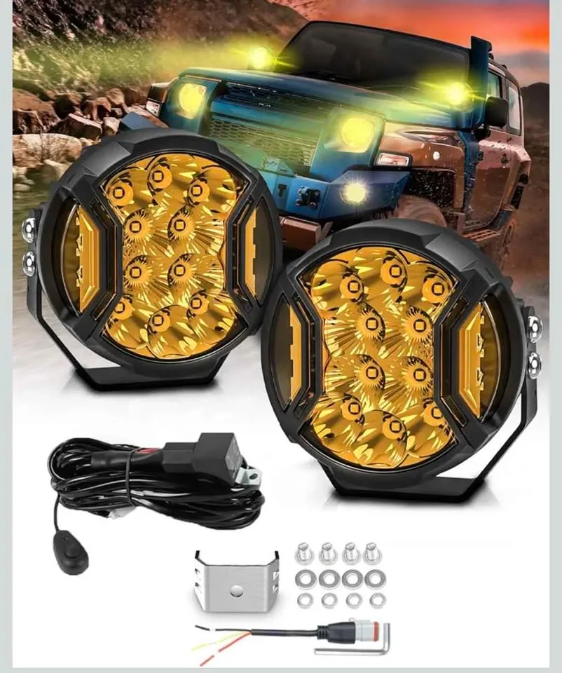 Auxbeam V-Ultra Series 5" 172W Side Shooter Offroad Fog Lights