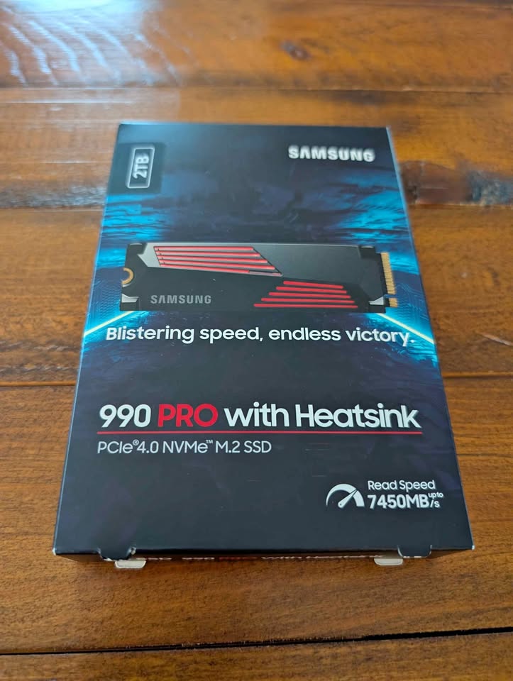 Samsung 990 PRO 2TB PCIe 4.0 NVMe M.2 SSD