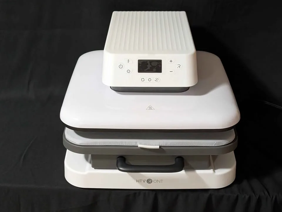 HTVRONT Auto Heat Press Machine – Open Box, Used Once image indicator(2)
