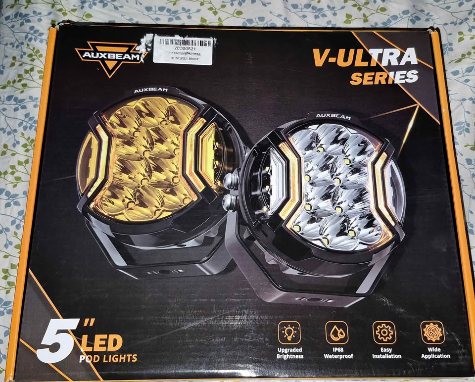 Auxbeam V-Ultra Series 5" 172W Side Shooter Offroad Fog Lights - photo 5