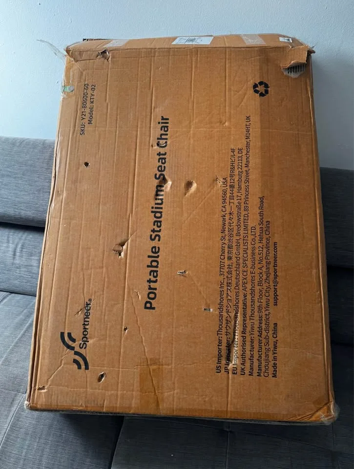 Sportneer Stadium extra wide Seats with Backs image indicator(6)