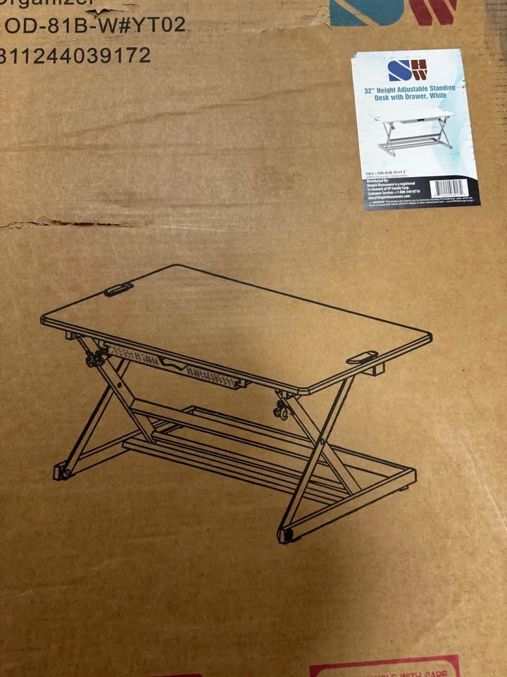 SHW 32-Inch Standing Desk Converter image indicator(6)