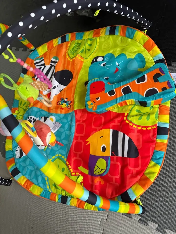 Bright Starts Safari Activity Gym, Spots and Stripes image indicator(2)