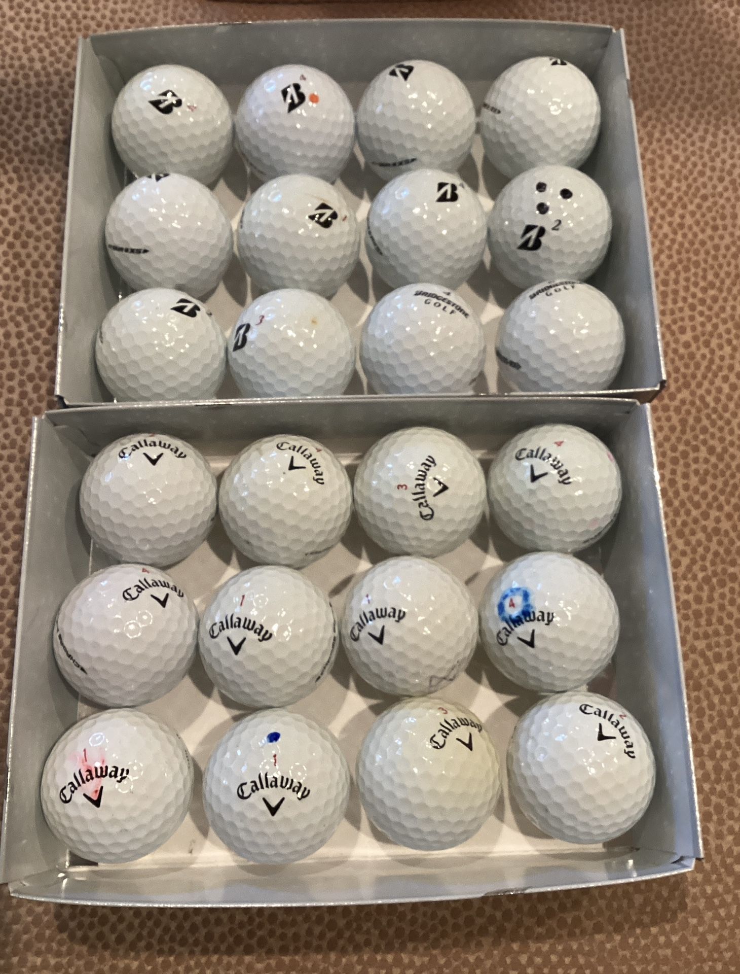 2 Dozen Used Golf Balls - Callaway & Bridgestone - photo 3