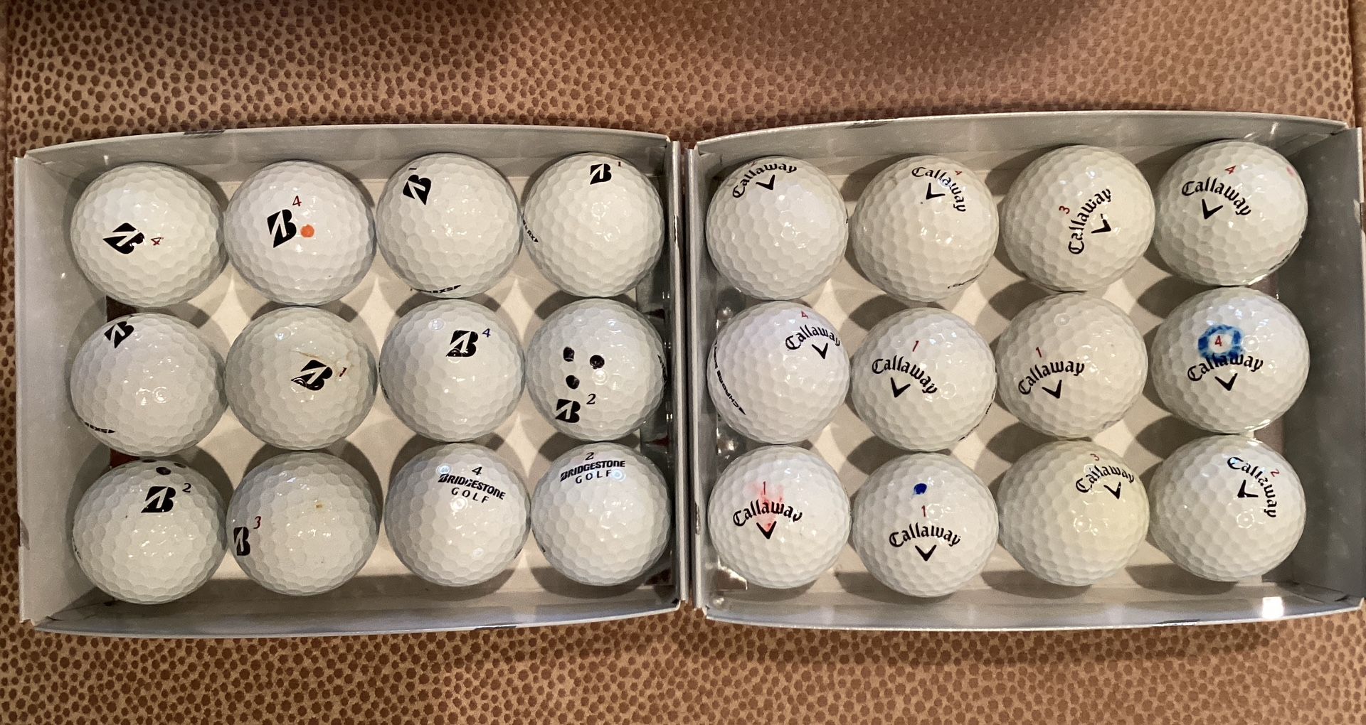 2 Dozen Used Golf Balls - Callaway & Bridgestone - photo 4