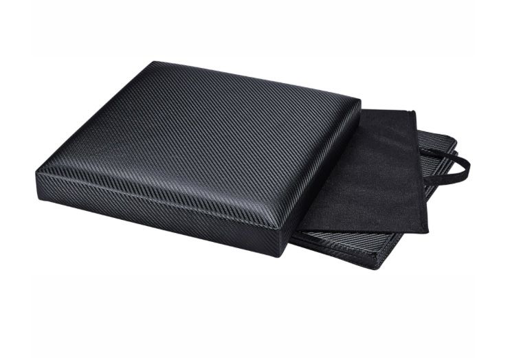 Storage Ottoman Collapsible -Holds Up To 220Lbs Black NEW! - photo 2