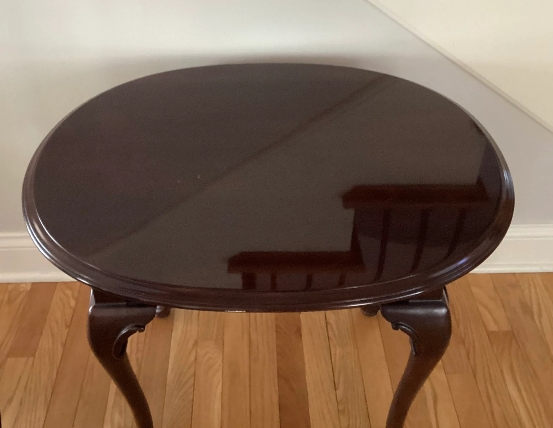 Ethan Allen Georgian Cherry Side End Table image indicator(3)