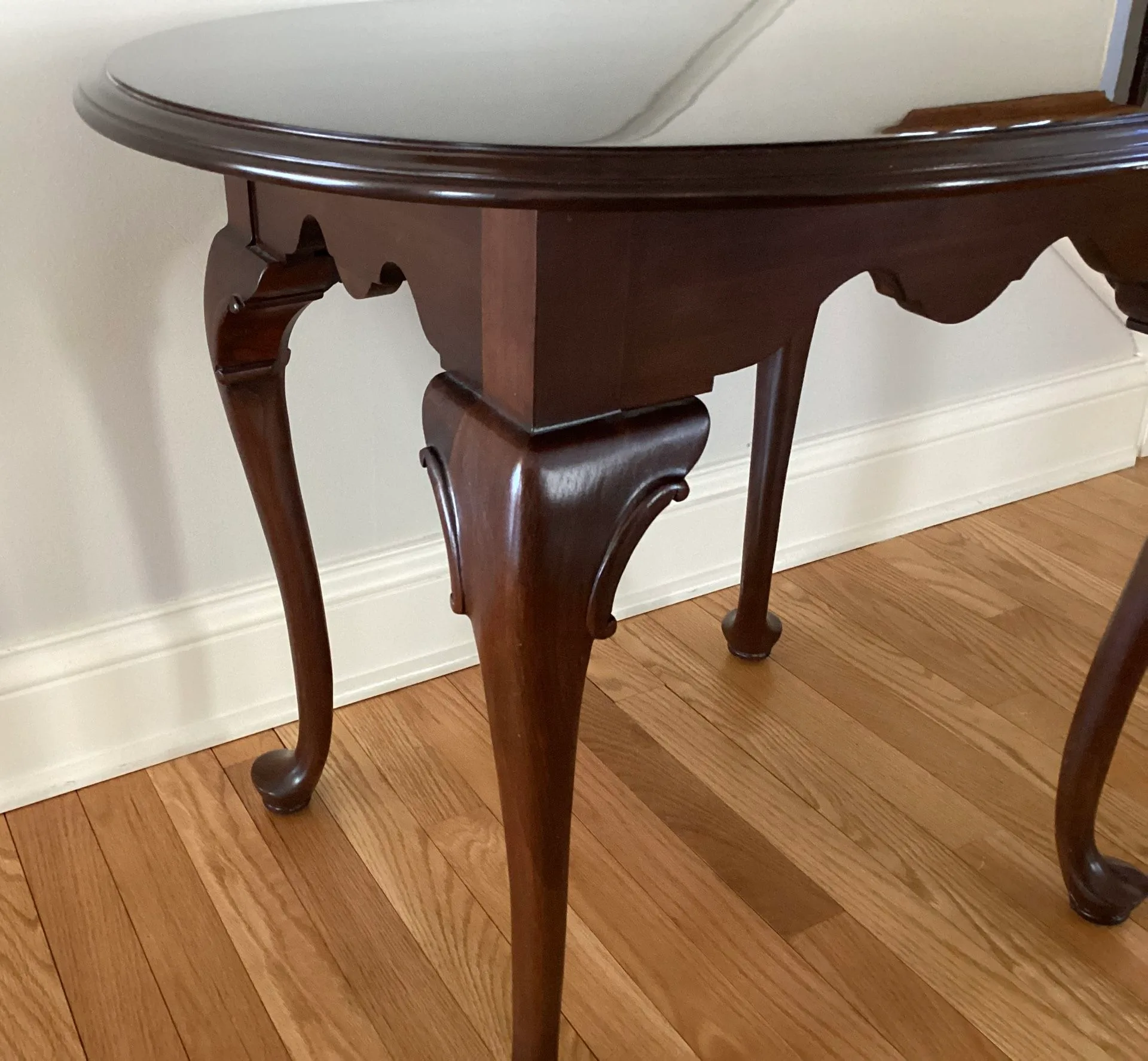 Ethan Allen Georgian Cherry Side End Table image indicator(4)