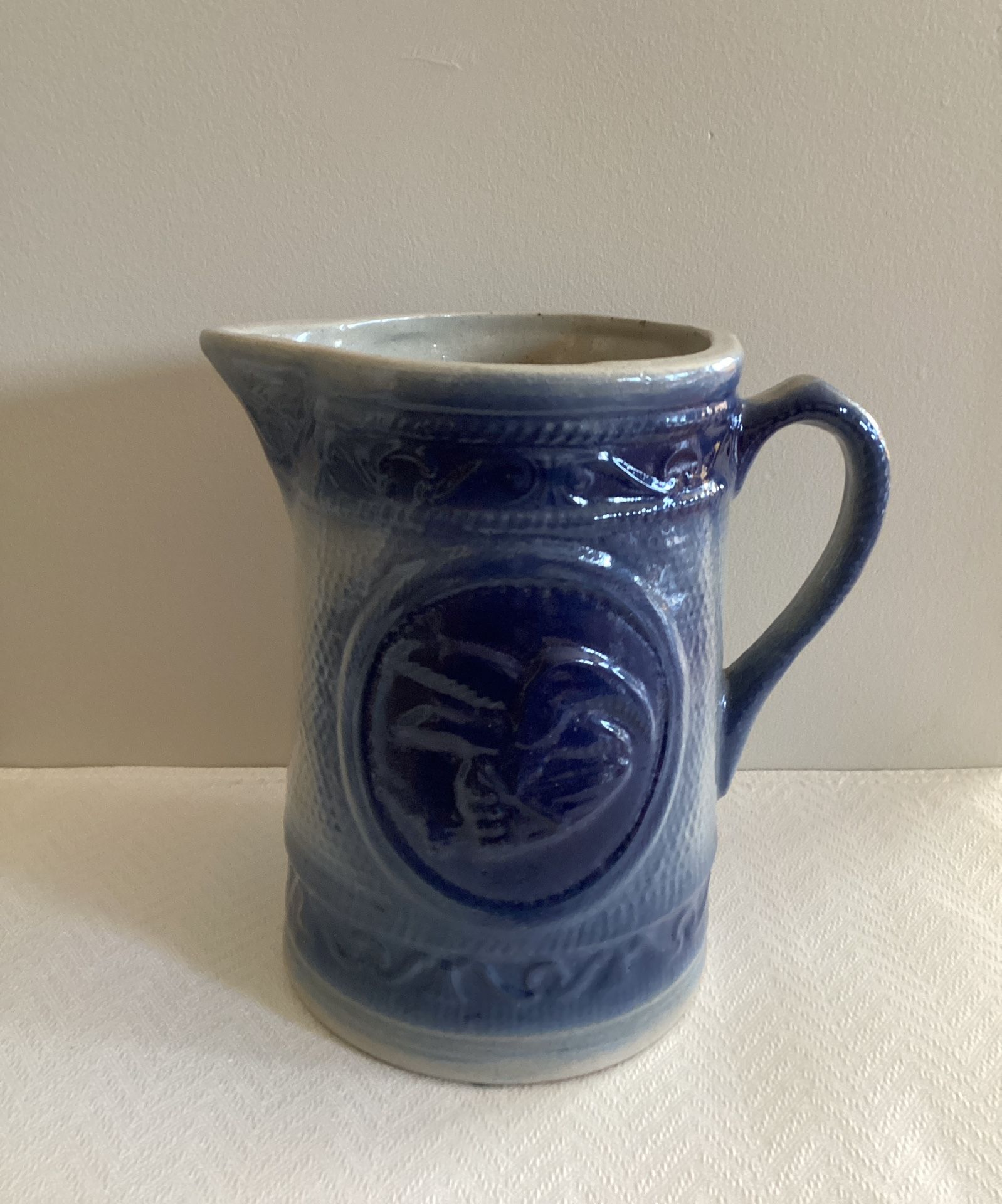 Kitchen Utensil Holder Pitcher Ceramic 8”x5.5”