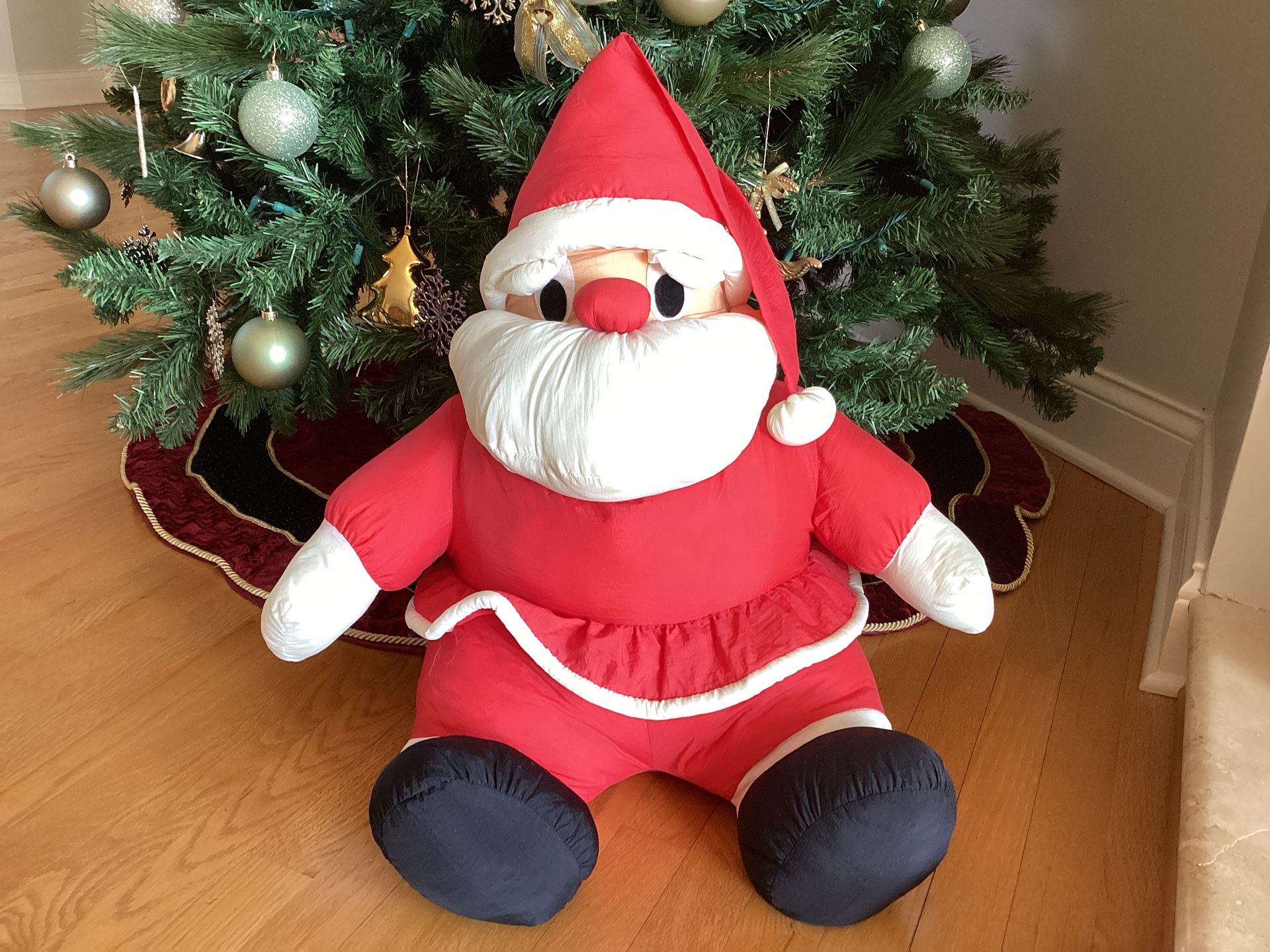 Santa Claus Stuffed Doll For Holidays Christmas - Interior Only - photo 2