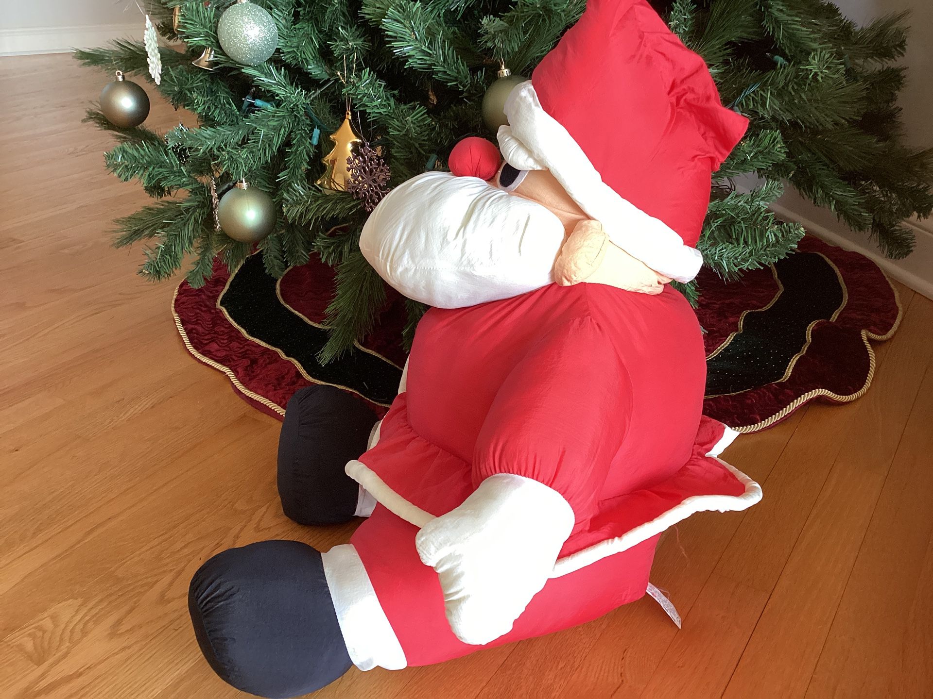 Santa Claus Stuffed Doll For Holidays Christmas - Interior Only - photo 4