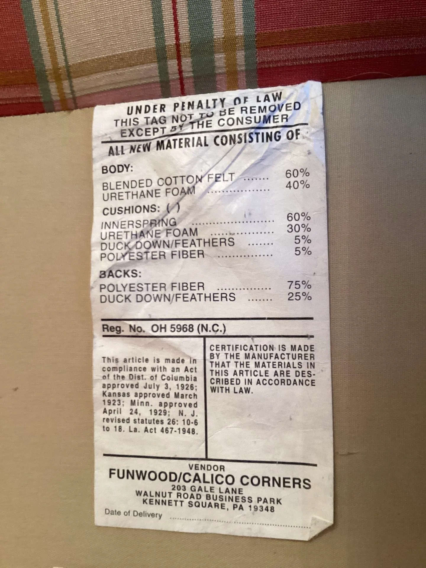 Fabric Sofa / Loveseat - Brandywine Design Furniture image indicator(11)