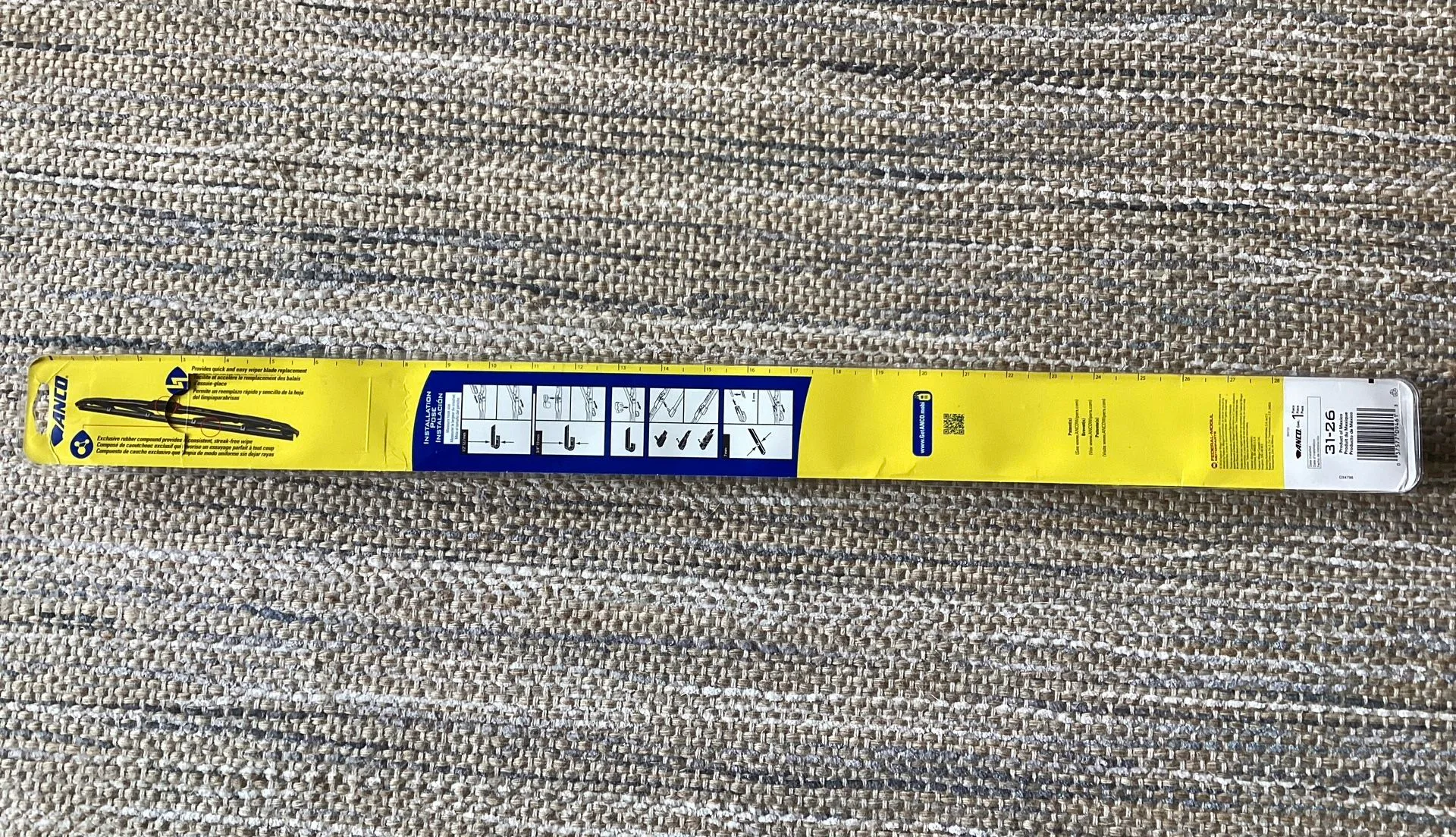 ANCO Car Wiper Blade 31Series 26” 31-26 image indicator(3)