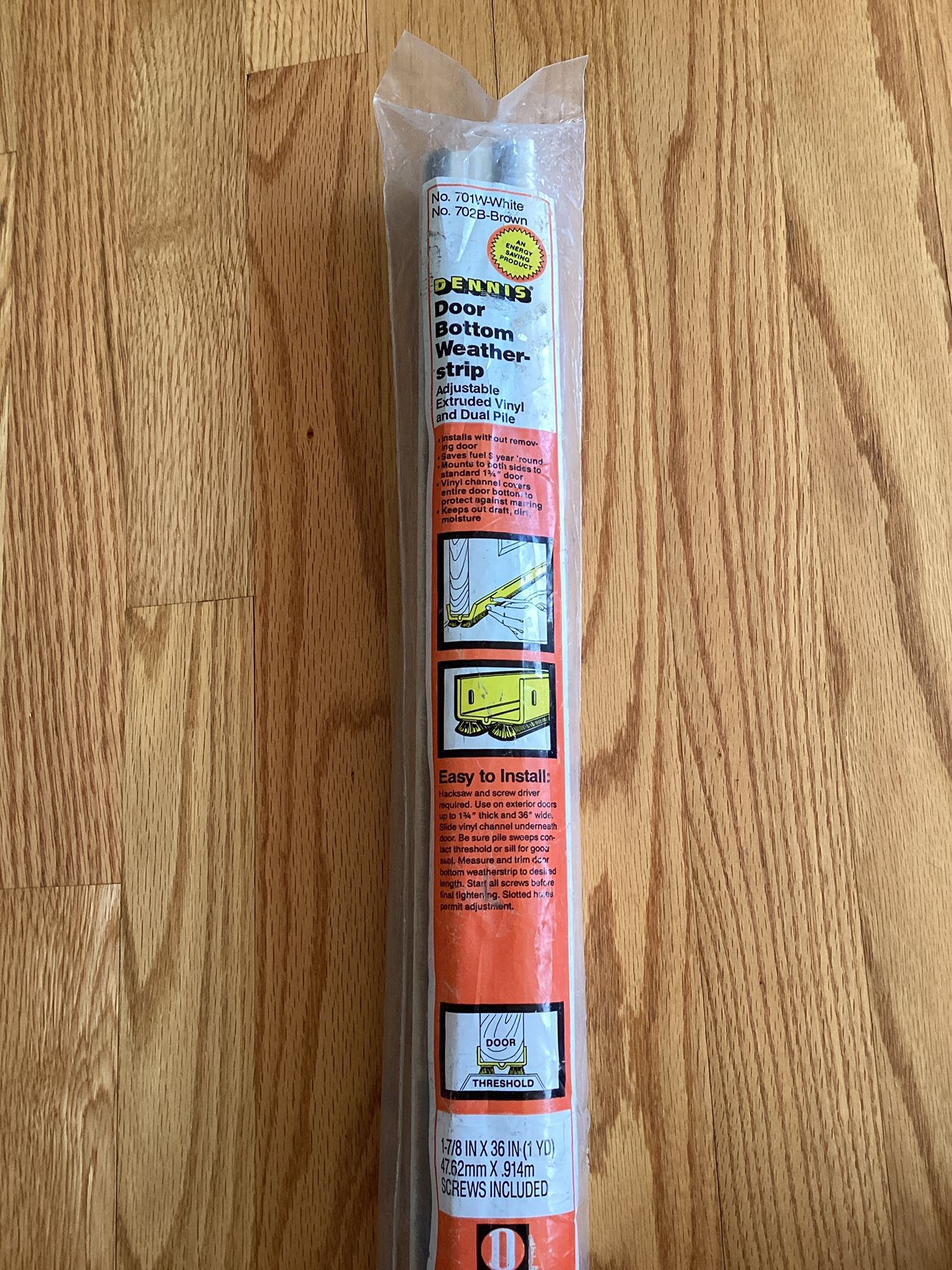 Dennis Door Bottom Weather Strip 1-7/8 X 36Inch