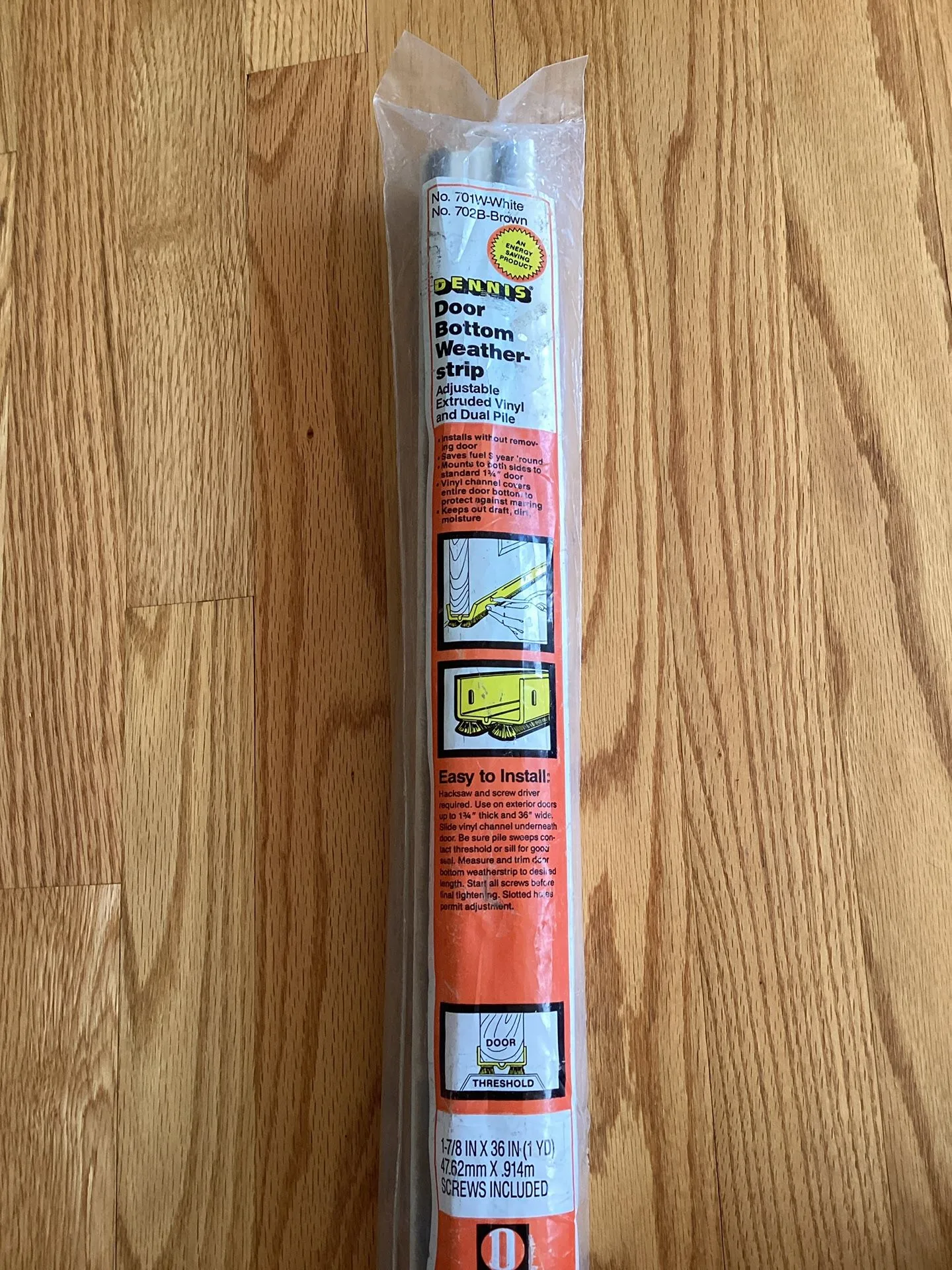 Dennis Door Bottom Weather Strip 1-7/8 X 36Inch thumbnail