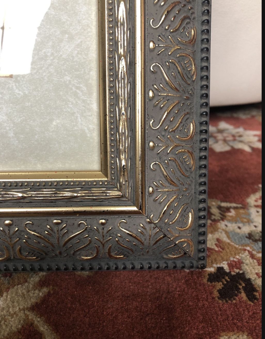 Glass Framed Flower Printing Wall Decor - photo 4