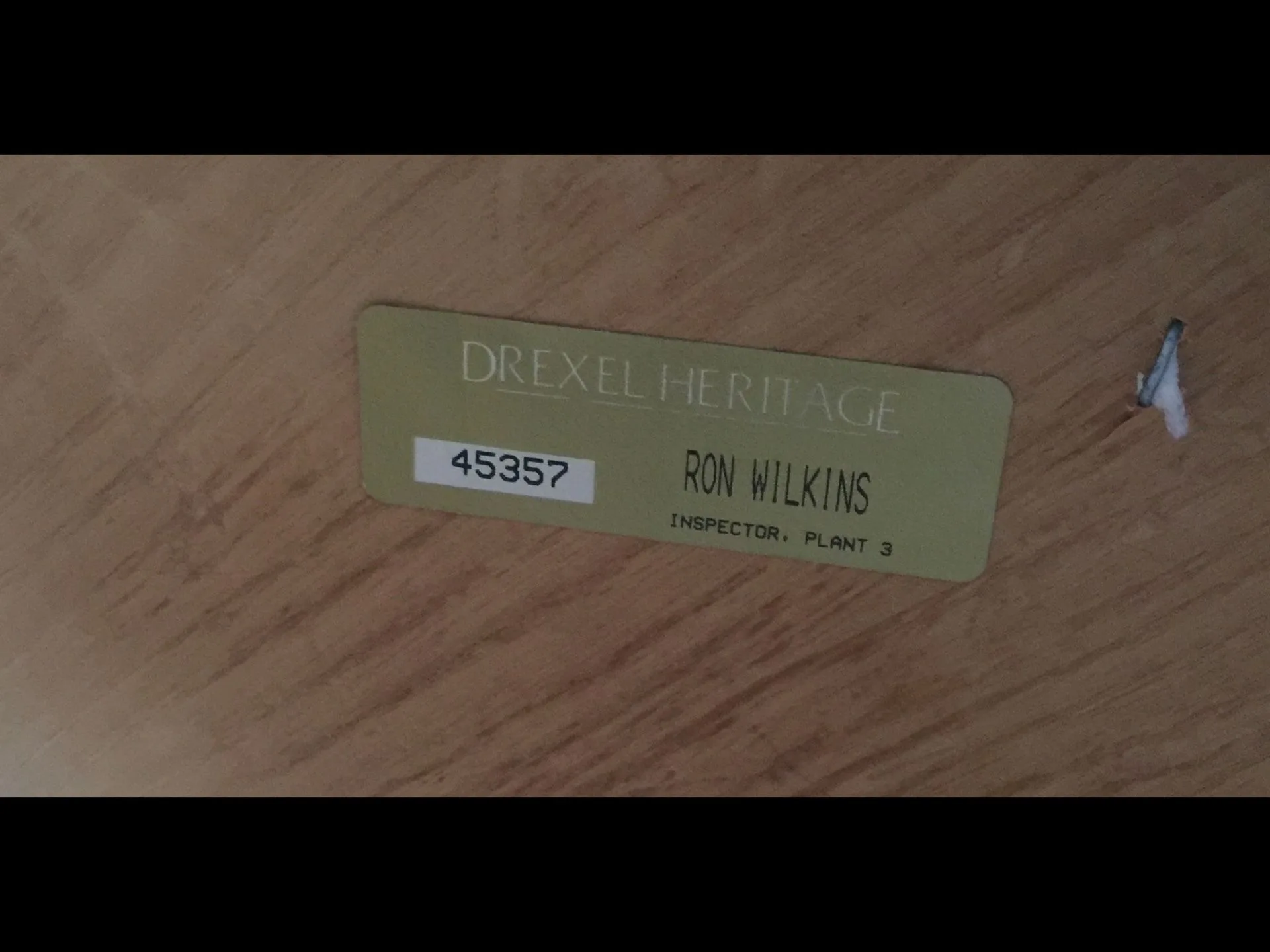 Drexel Heritage Dinning Table And Four Chairs With Top Cover Boa image indicator(8)