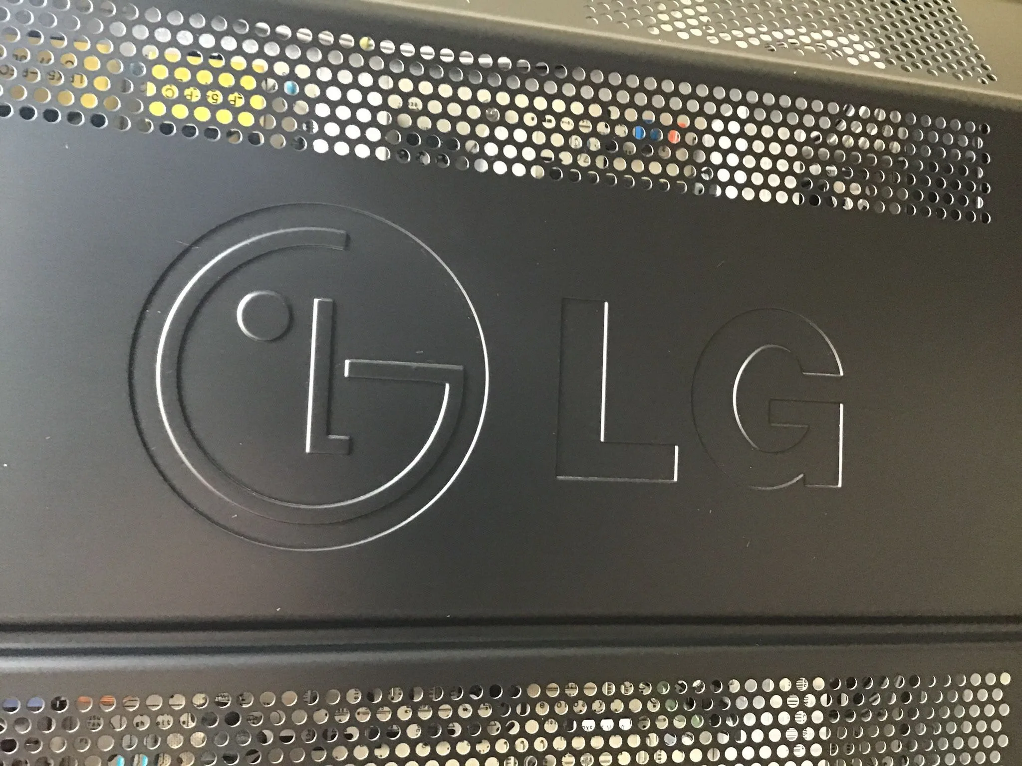 LG 42” Plazma HD TV And Metal ,Tempered Glass 3 Shelves Stand image indicator(11)