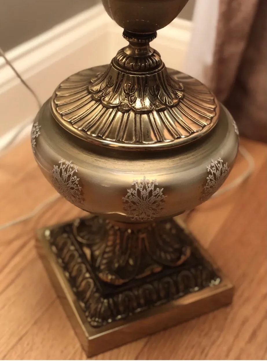 Antique Vintage Lamp Hollywood Regency image indicator(3)