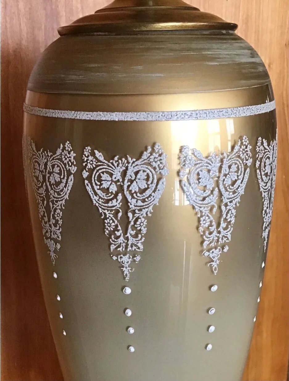 Antique Vintage Lamp Hollywood Regency image indicator(7)