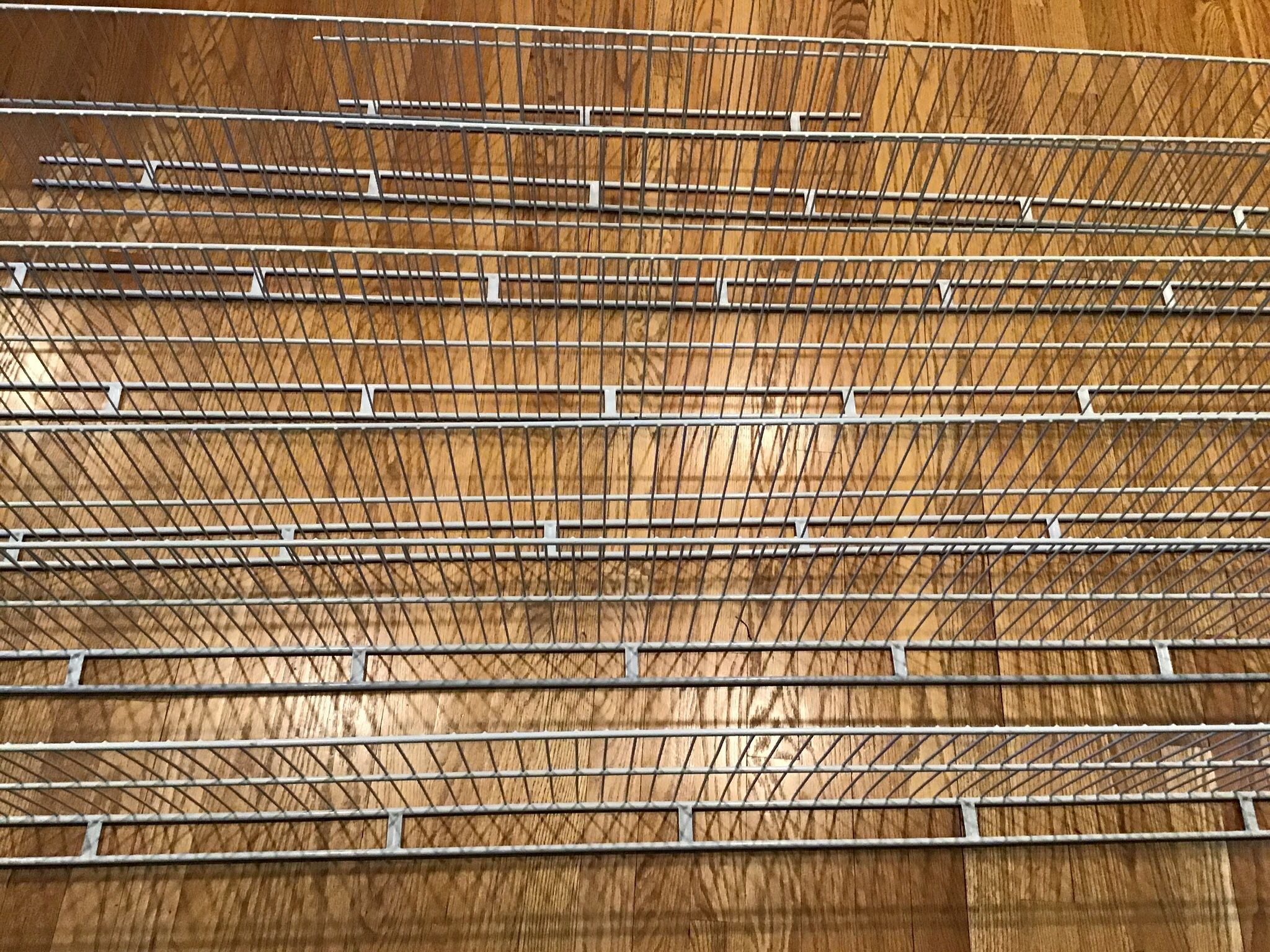 Closet Self White Wire 12 Inch Deep 7Pcs Total 447inch - photo 4