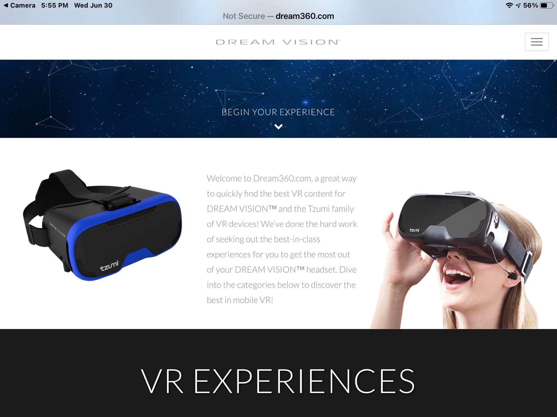 TZUMI Dream Vision Virtul Reality Smartphone Headset - photo 2