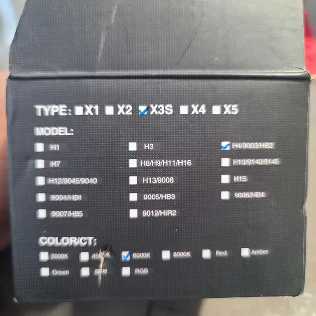 H4/9003 Led Headlights image indicator(6)