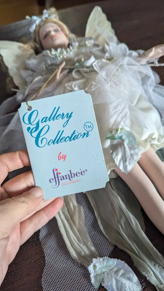 Magical Effanbee “Eve” Fairy Porcelain Doll image indicator(4)