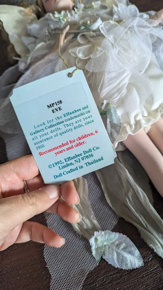 Magical Effanbee “Eve” Fairy Porcelain Doll image indicator(6)