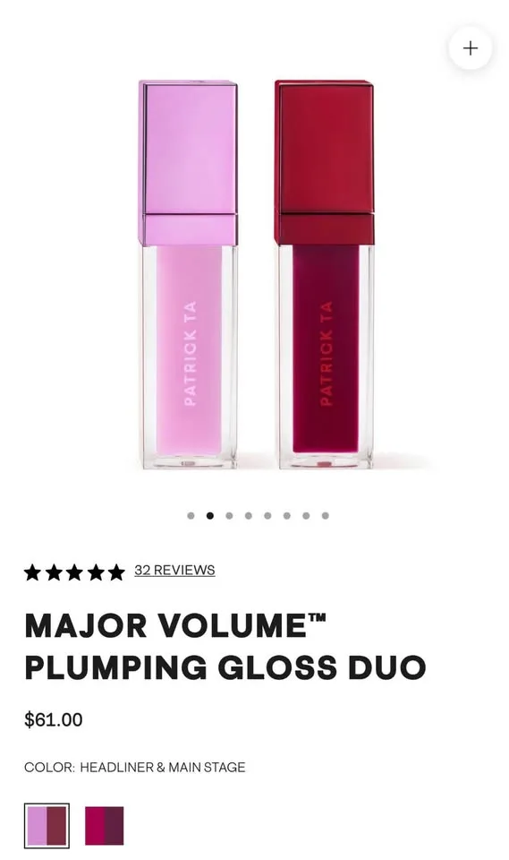 Patrick Ta Major Volume Plumping Gloss Dio image indicator(2)