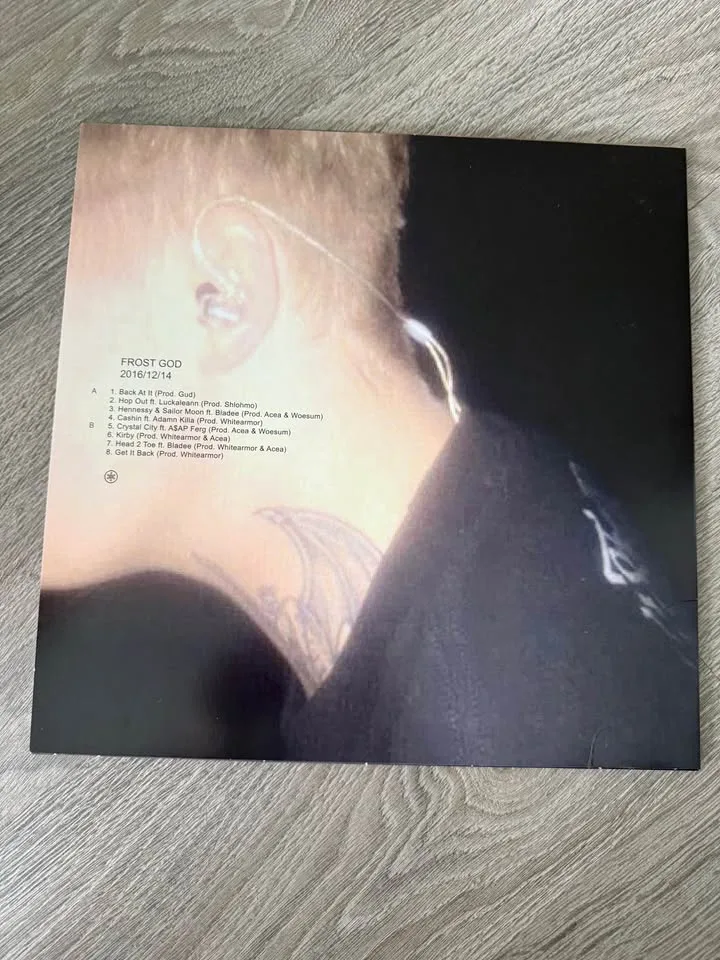 Yung Lean Frost God Blue Transparent Colored Vinyl LP image indicator(3)