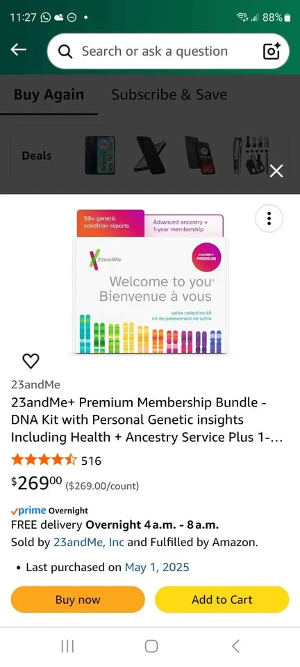 23andMe DNA and Ancestry image indicator(3)