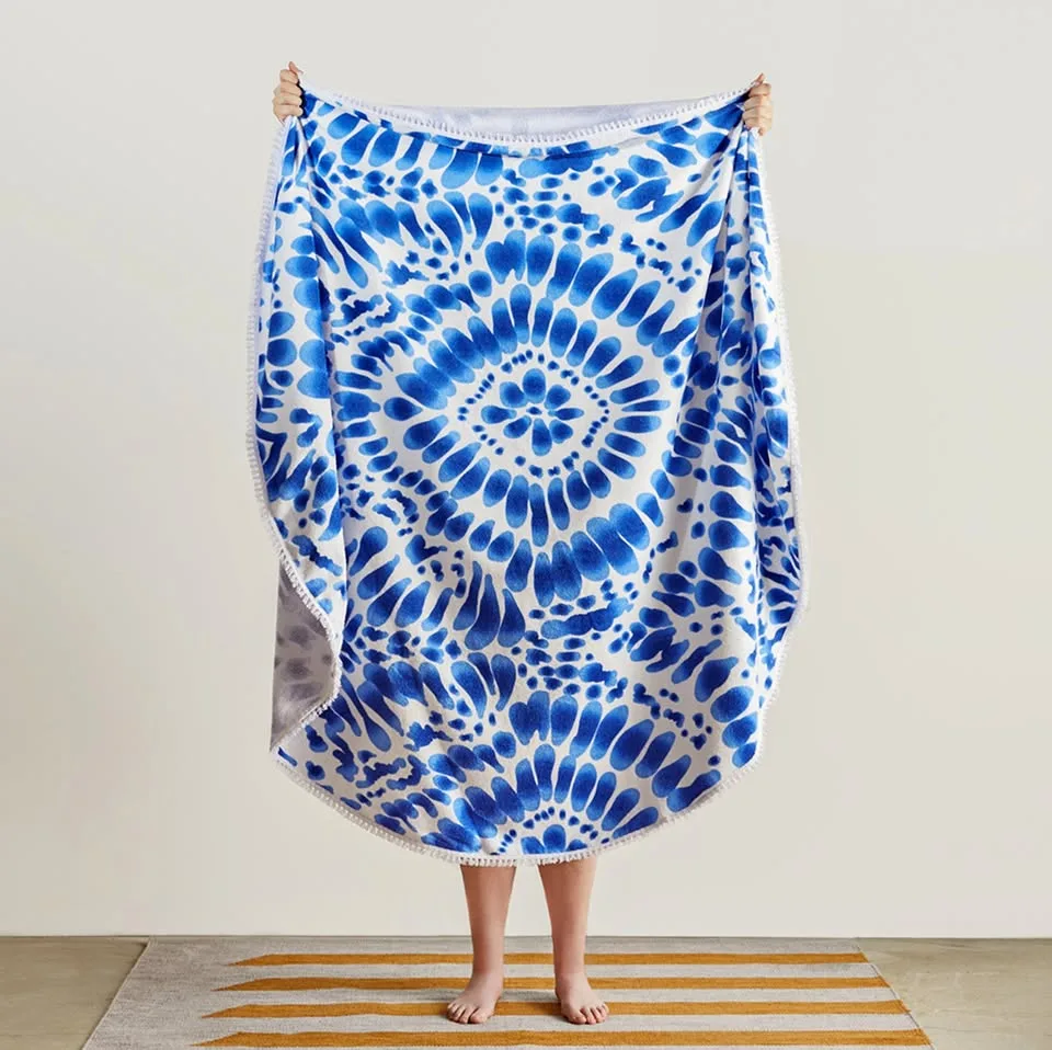 Indigo Beach Roundie Towel