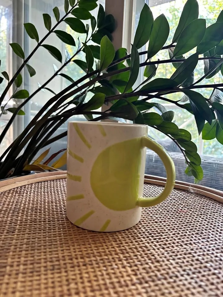 Anthropologie Home Sunburst Mug
