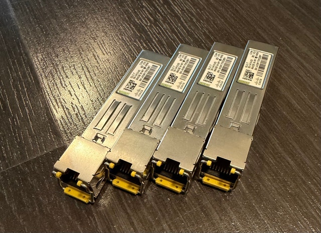 Cisco GLC-T 1000BASE-T RJ45 SFP module