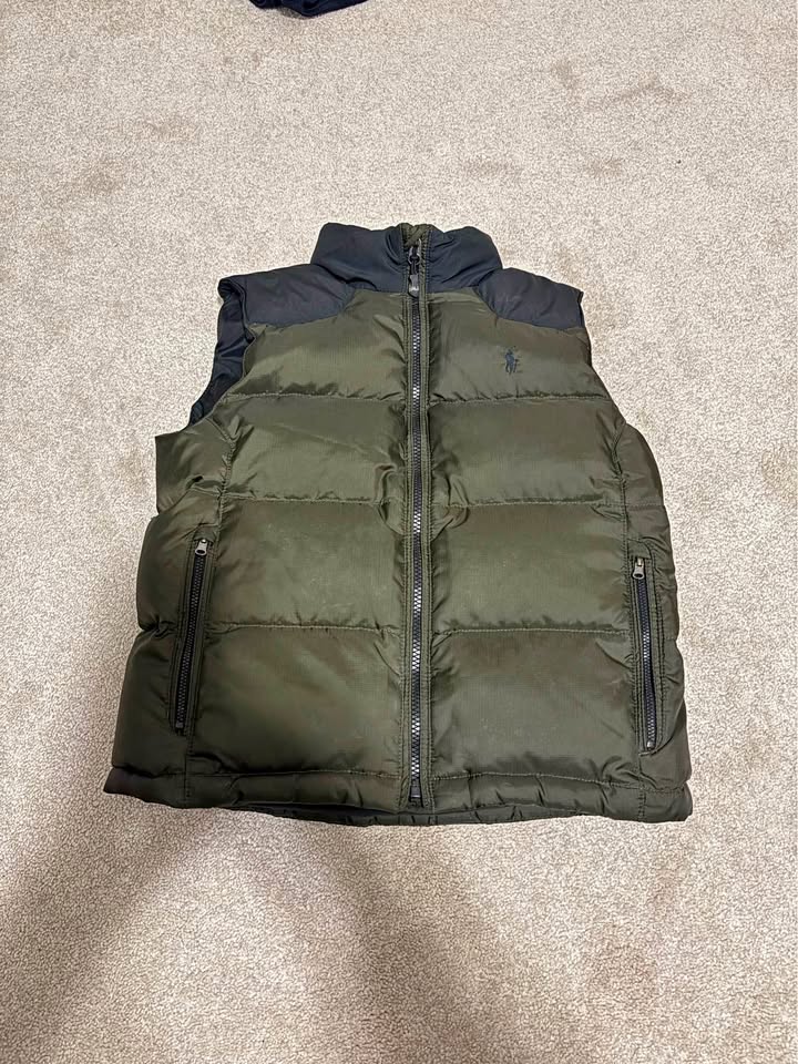 Polo puffer vest
