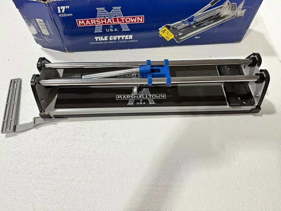 17" Marshalltown Tile Cutter – Professional Manual (New!) - photo 3