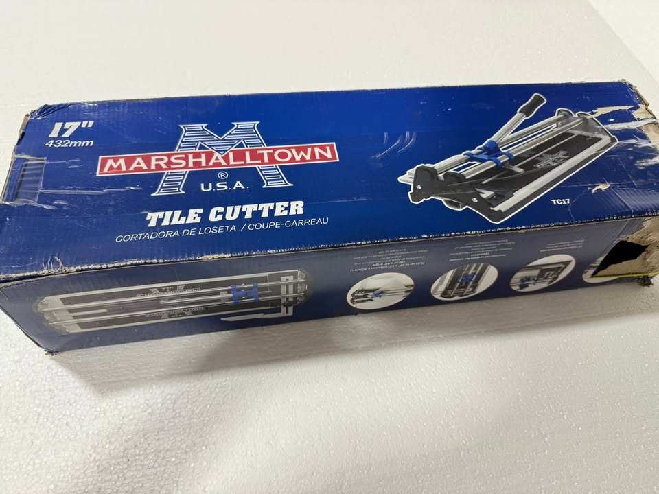 17" Marshalltown Tile Cutter – Professional Manual (New!) - photo 4