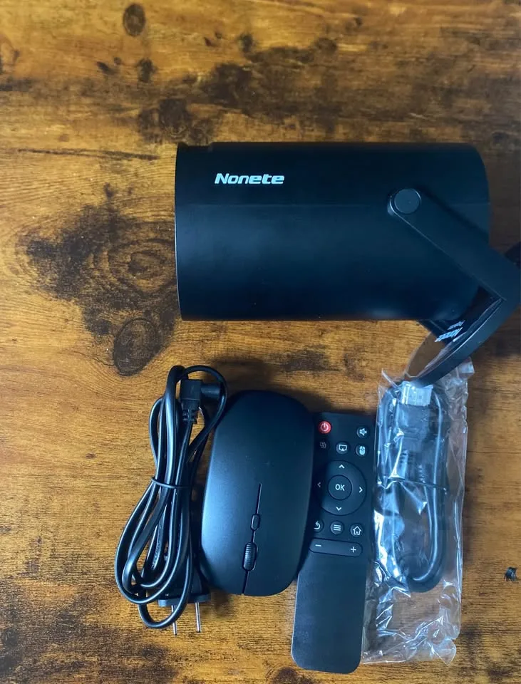 [2026 Upgraded] Mini Projector Support 4K 1080P FHD image indicator(3)