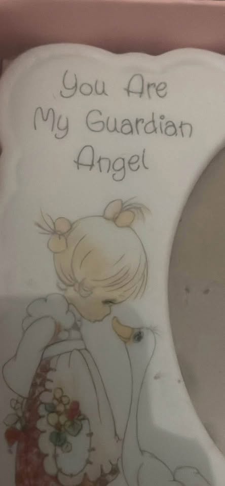 Precious Moments Porcelain Photo Frame “You Are My Guardian Ange - photo 2