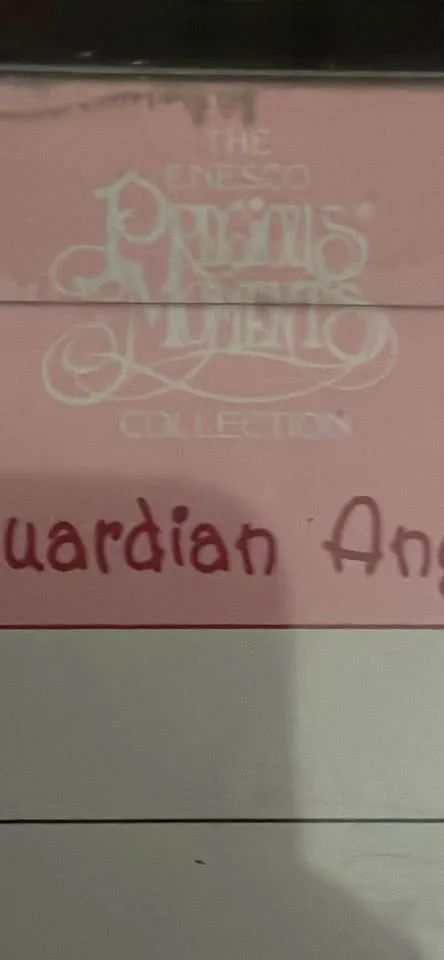 Precious Moments Porcelain Photo Frame “You Are My Guardian Ange image indicator(3)
