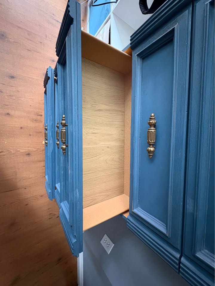 5-drawer wooden and plywood dresser - photo 5