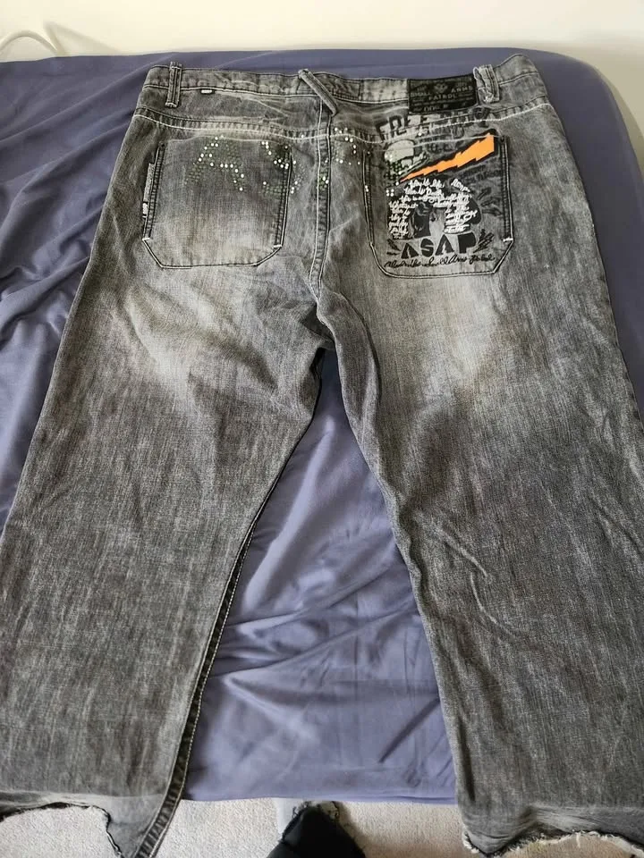 Vintage baggy akademiks jeans image indicator(2)