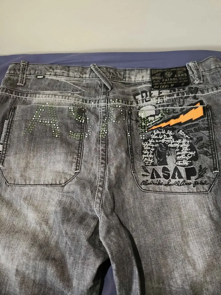 Vintage baggy akademiks jeans image indicator(3)