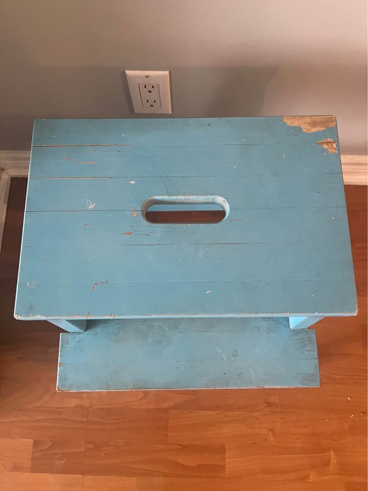 IKEA wood foot stool - photo 3
