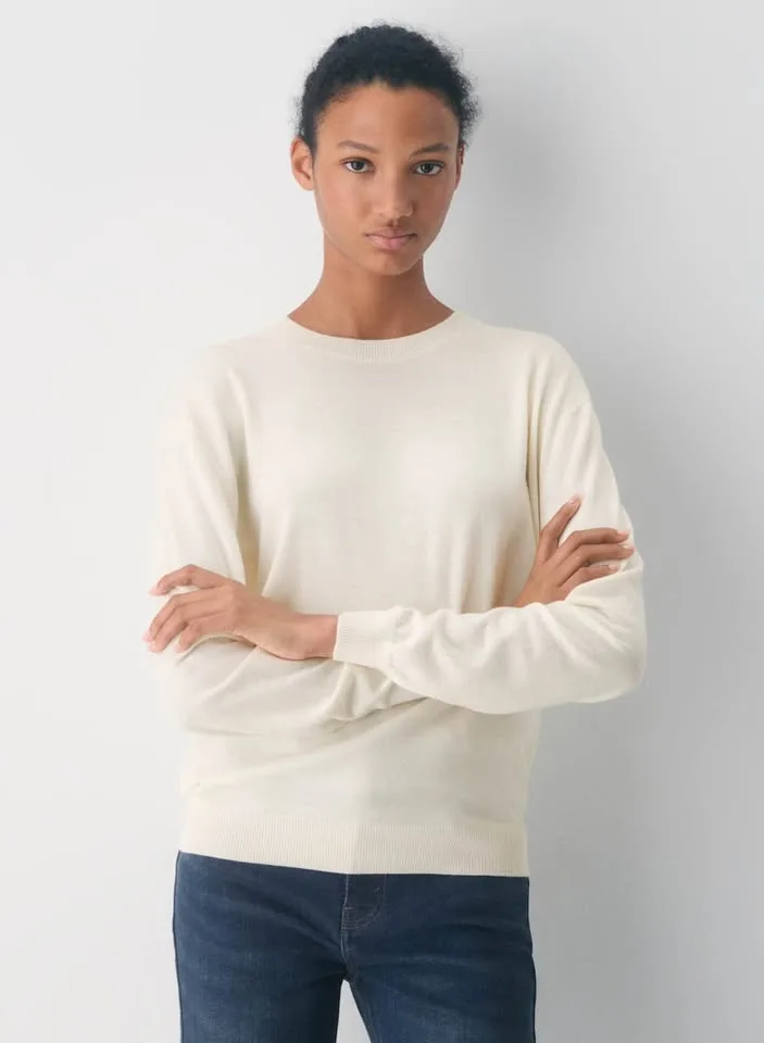 Aritzia Bare Merino Wool Crew Sweater Size 2XS image indicator(2)