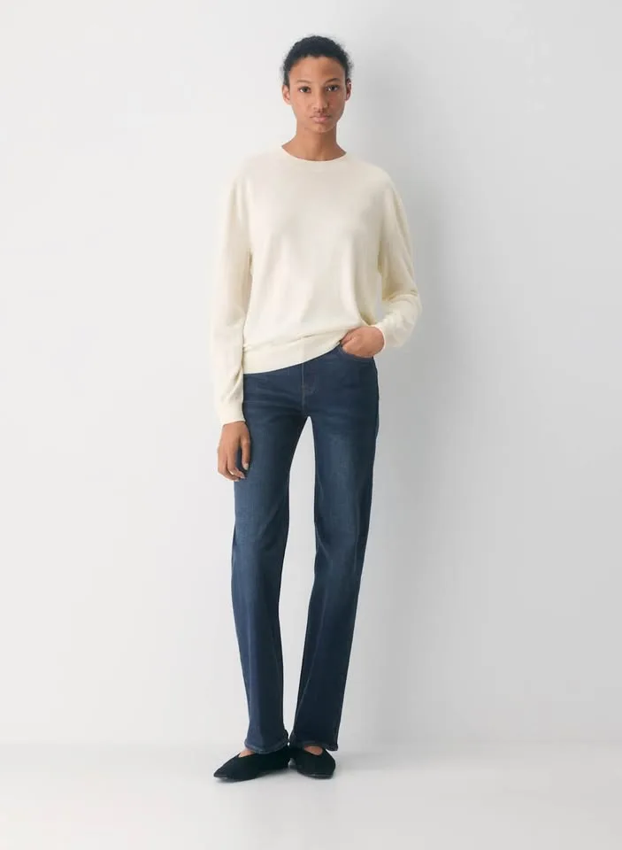 Aritzia Bare Merino Wool Crew Sweater Size 2XS image indicator(3)