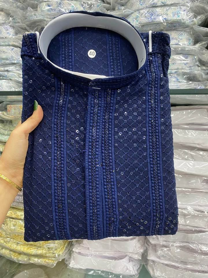 Partywear kurta pajamas - photo 5