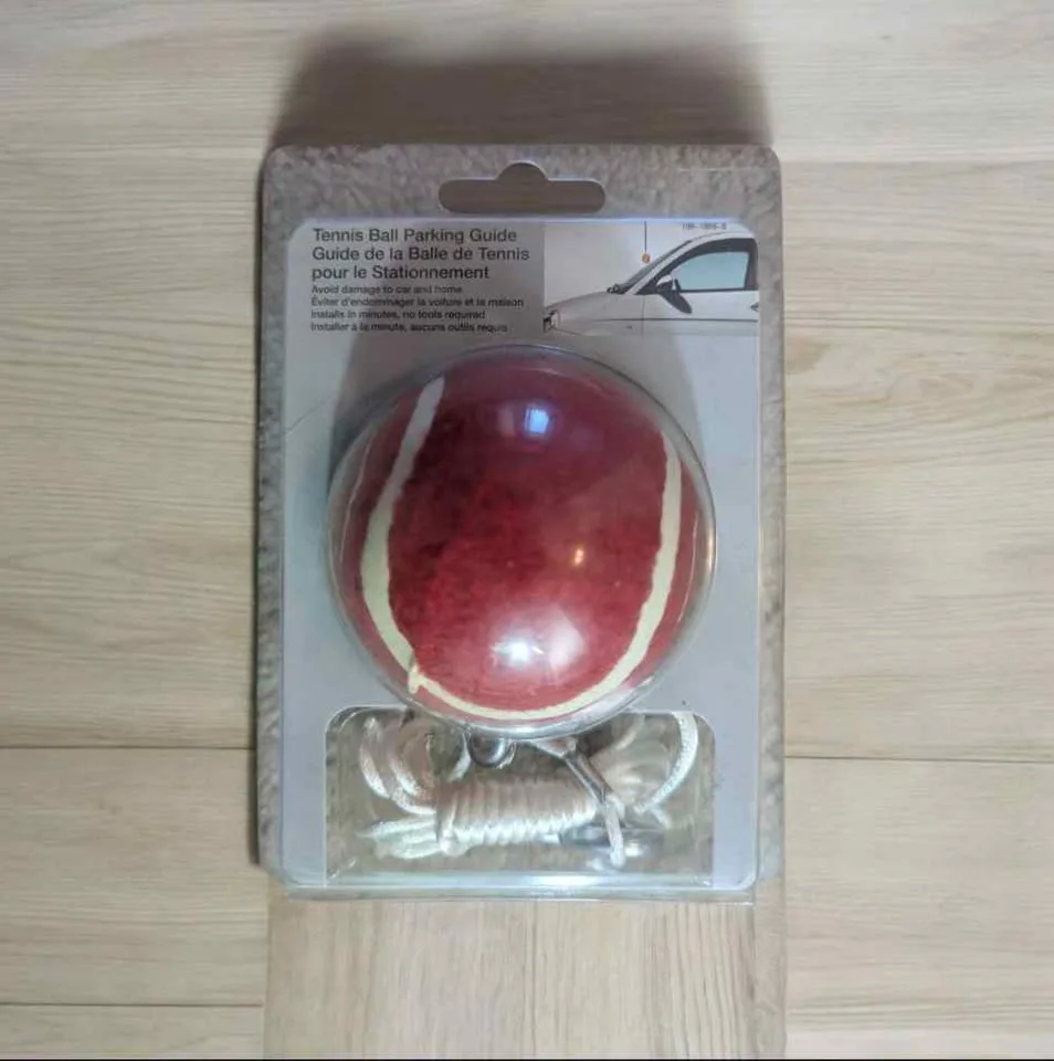 Garage Parking Made Easy! - Tennis Ball Guide image indicator(2)